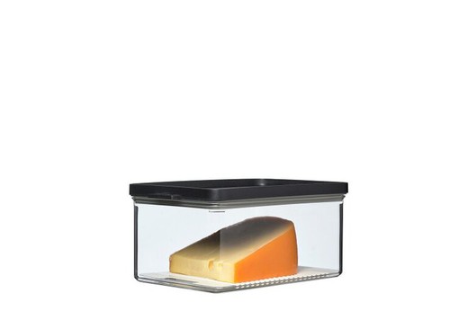 Omnia cheese container - black