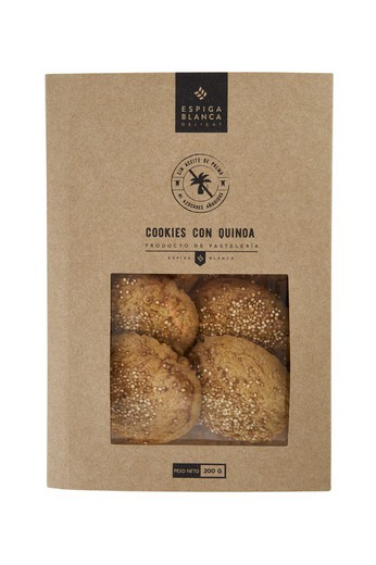 Cookies quinoa cookies without sugar 200 grs