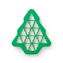 lekue green christmas cookie cutter