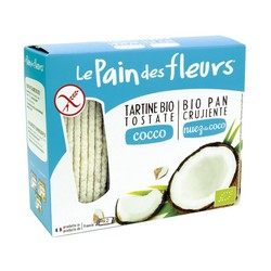 Cracker coco le pain des fleurss fleurs 150g bio ecológico