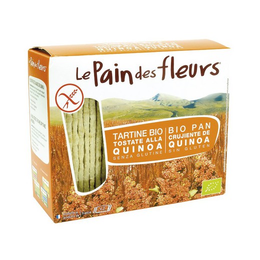Cracker quinoa le pain des fleurss fleurs 150g bio ecológico