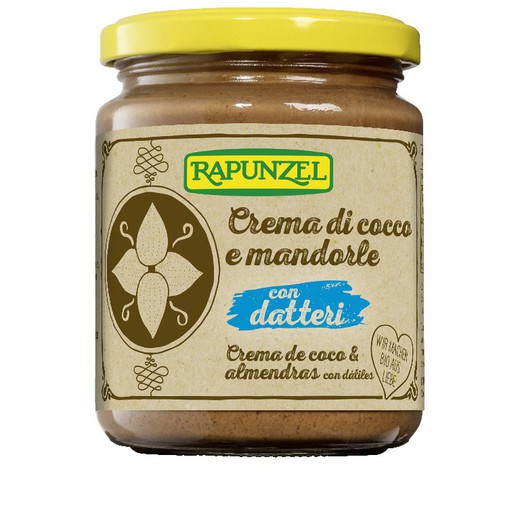 Rapunzel dadel kokos amandel crème 250 g bio bio