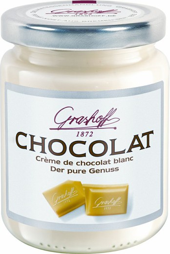 Crème au chocolat blanc 250 grs grashoff