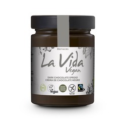 Creme de chocolate vegan black vegan life 270 g bio orgânico