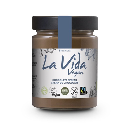 Vegan life crème au chocolat vegan 270 g bio bio