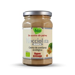 Crema De Avellana Bio Rigoni Nocciolata Blanca 250G