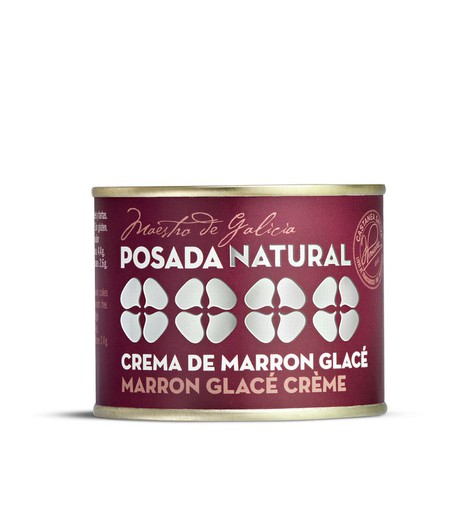 Crema Marrón Glacé Posada Galicia Lata 250 grs