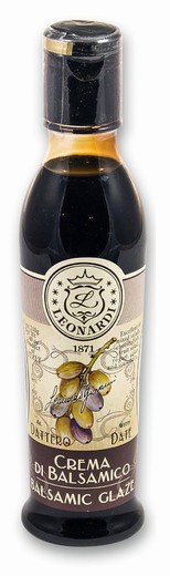 Crema Vinagre Balsámico Dátil 220 g Leonardi