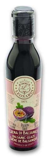 Crema Vinagre Balsámico Fruta de la Pasión 220 g Leonardi