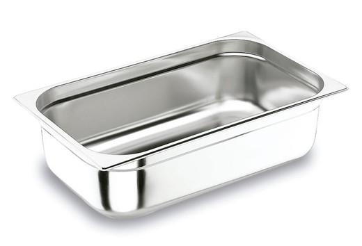 Gastronorm Bucket 1/1 530X325X100 Without Handle Lacor Inox 18 10