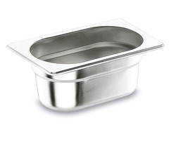 Cubeta Gastronorm 1/4 265X162X150 Inox 18/10 Lacor Hostelería