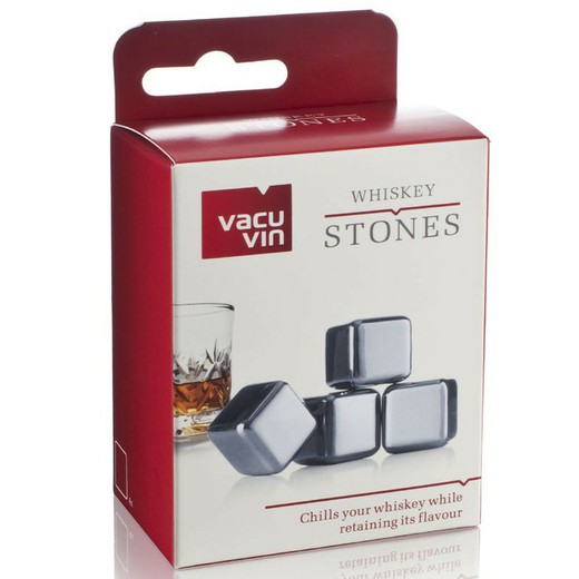 Vacuvin Whisky Cubes - Set med 4