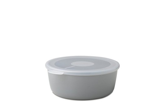 Skål med låg - køkkenkrukker - volumia 1,0 l grå