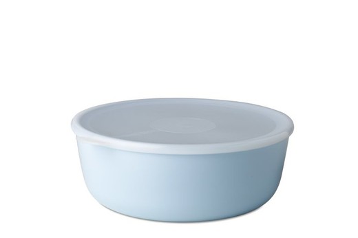 Bowl with lid - kitchen jars - volumia 2.0 l nordic blue