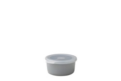 Bowl with lid - kitchen jars - volumia 200 ml gray