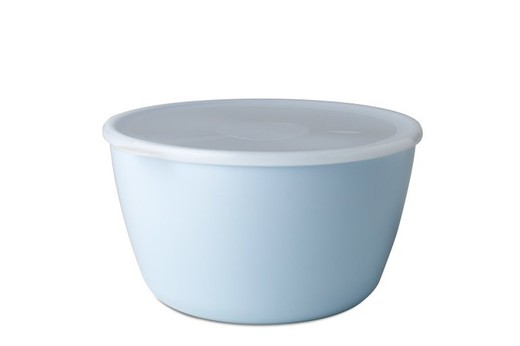 Bol avec couvercle - pots de cuisine - volumia 3,0 l bleu nordique