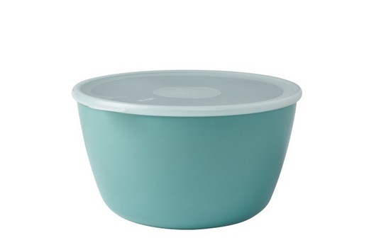 Bowl with lid - kitchen jars - volumia 3.0 l nordic green
