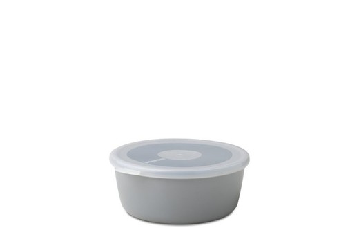Bowl with lid - kitchen jars - volumia 500 ml gray
