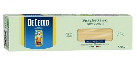 De cecco spaghetti pasta bio