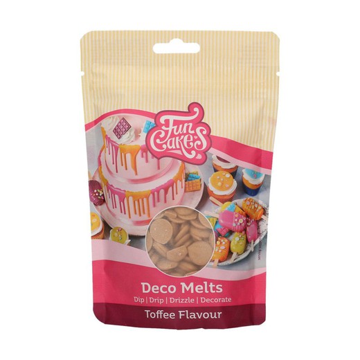 Deco melts toffee 250 grs funcakes