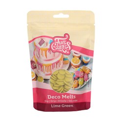 Deco derrete verde limão 250 grs funcakes