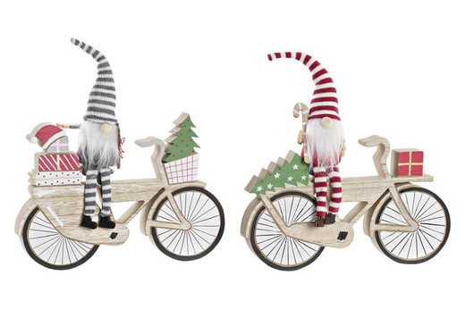 Kerstdecoratie Houten Fiets