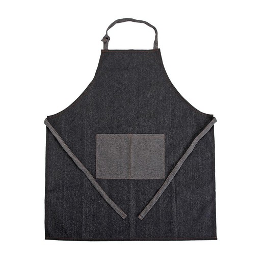 Blue kitchen apron