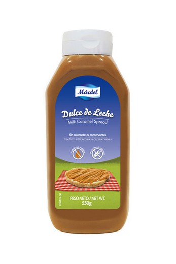 Dulce Leche Argentina Clásico 550 grs Mardel Antigoteo