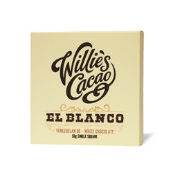 El Blanco Willies Cacao Tableta Chocolate Blanco Gourmet 50 Grs