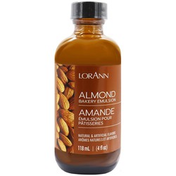 Emulsión aroma almendra 118 ml lorann