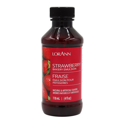 Jordbær aroma emulsion 118 ml lorann