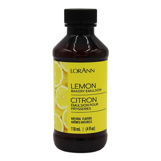 Emulsión aroma limón 118 ml lorann