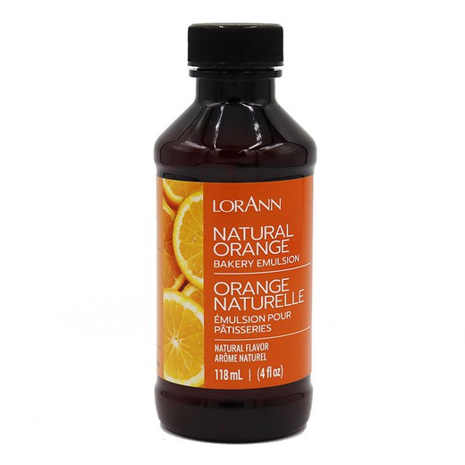 Emulsión aroma naranja 118 ml lorann