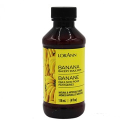 Emulsão de aroma de banana 118 ml lorann