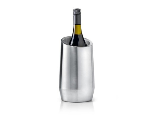 Stainless steel double wall bottle cooler. Leopold