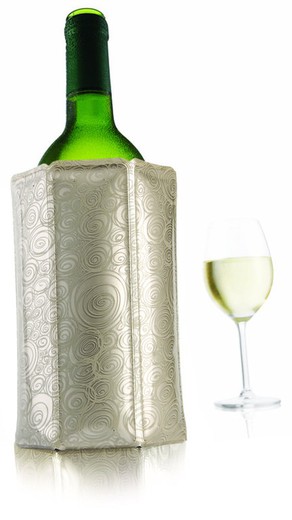 Enfriador botellas vino vacuvin - platinum