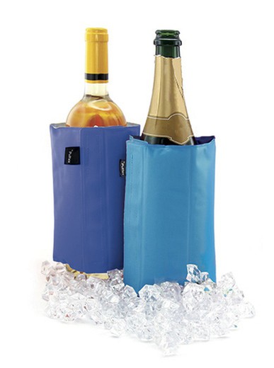 Pulltex wijnkoeler kleur blauw & navy