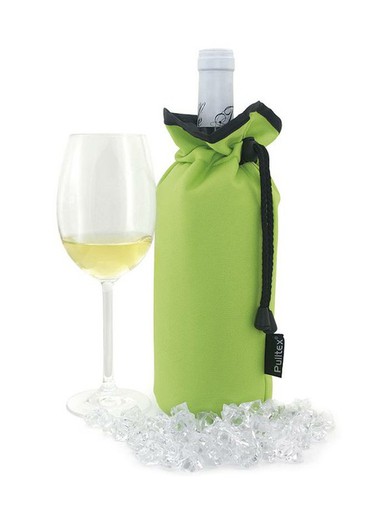 Lime color pulltex wine cooler