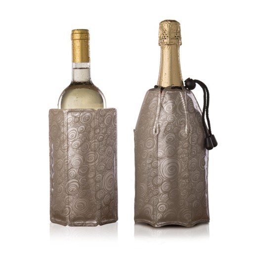 vacuvin platinum wine and cava bottle cooler