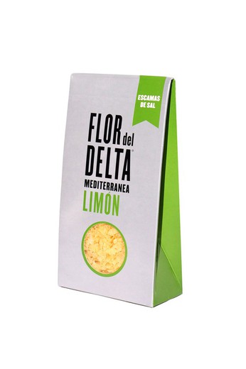 Νιφάδες αλατιού λεμονιού 125 γραμμάρια Flor Delta Cardboard
