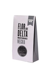 Svarta Saltflingor 125 gram Flor Delta Kartong