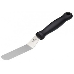 Angled spatula 22cm stainless steel