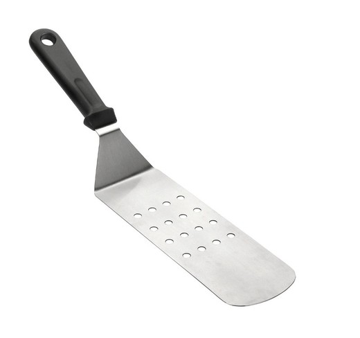 Stainless Steel Perforated Kitchen Spatula 7 5X21 5 Cms Lacor