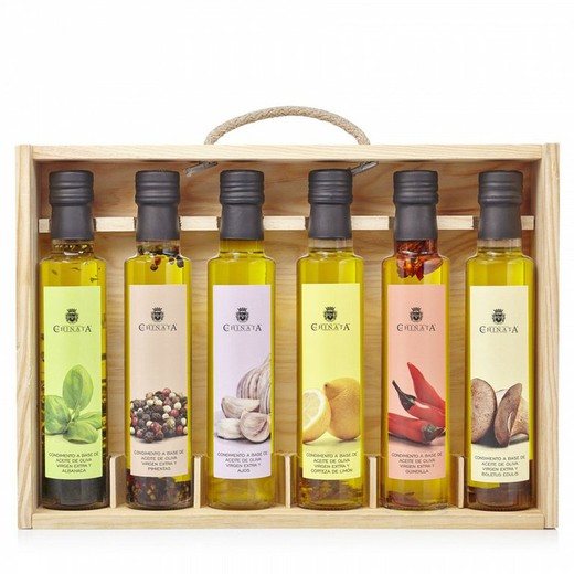 Case 6 condiments olive oil la chinata