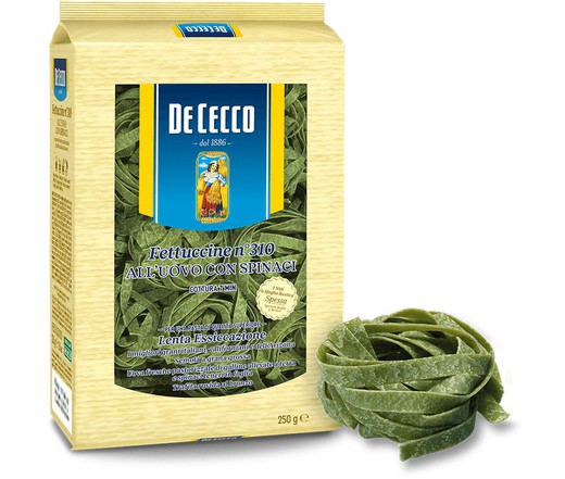 Cecco spinazie ei nest fettuccine 250 grs