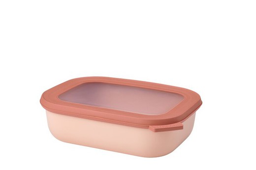 Cirqula rectangular lunch box 1000 ml nordic pink