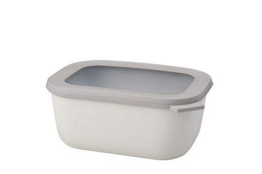 Cirqula rechthoekige lunchbox 1500 ml nordic white