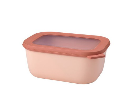 Cirqula ορθογώνιο κουτί μεσημεριανού γεύματος 1500 ml σκανδιναβικό ροζ