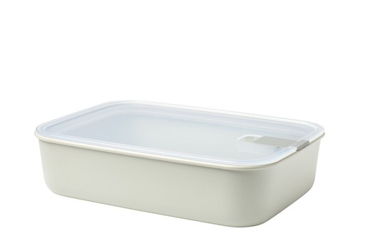 Lunch Box Hermetic Container 2250 ml White Easyclip Mepal