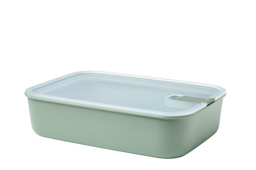 Lunch Box Hermetic Container 2250 ml Nordic Green Easyclip Mepal